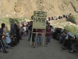 HES protestosunda yaralandı